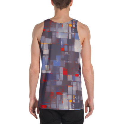 Men's Tank Top - Cubist Rhythm