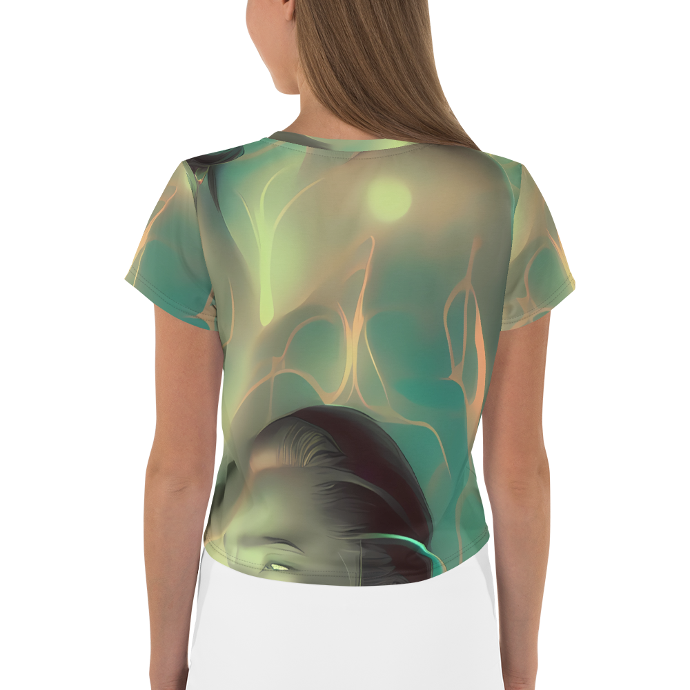 Women's Crop Tee - Spectral Whisper
