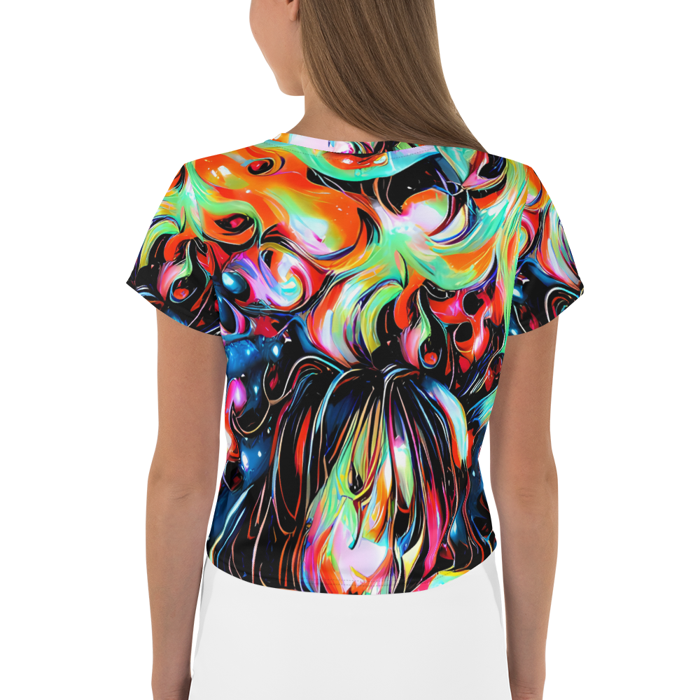 Women's Crop Tee - Viveros Vortex