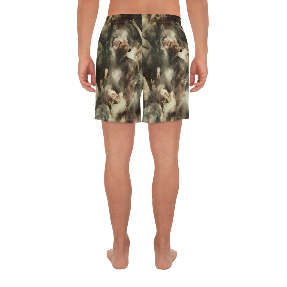 Men's Athletic Shorts - Ceramic Swirl