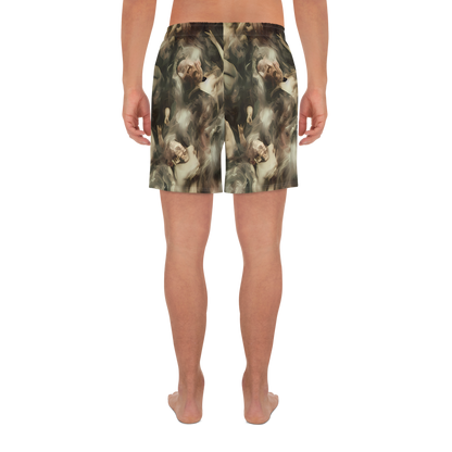 Men's Athletic Shorts - Ceramic Swirl