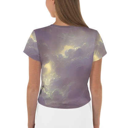 Women's Crop Tee - Stormy Muse