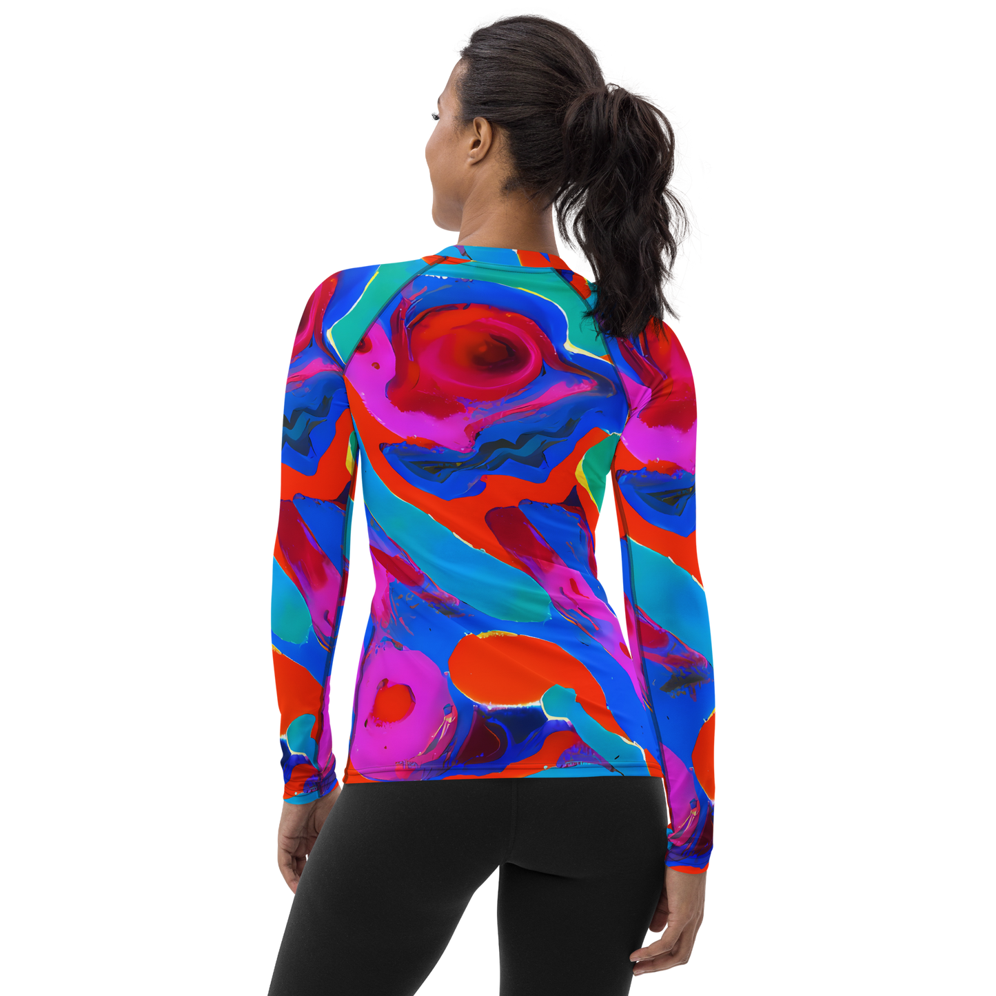 Women's Rash Guard - Irvin Rhapsody