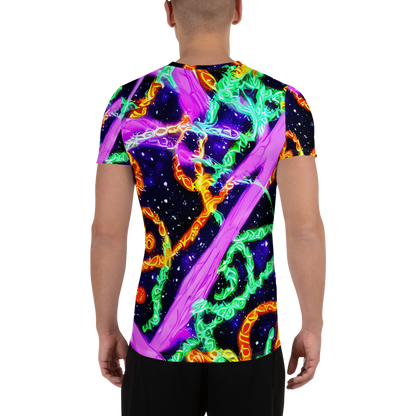 Men's Athletic T-Shirt - Enckell's Nebula