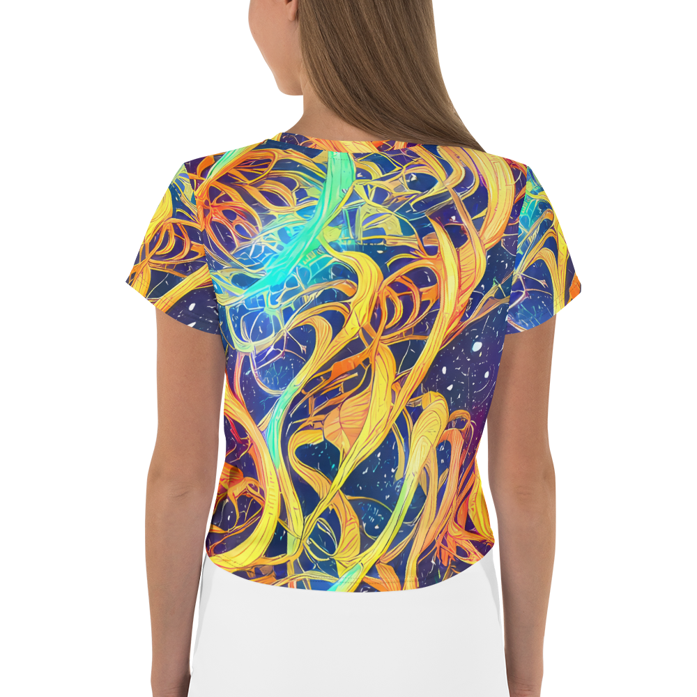 Women's Crop Tee - Granov Vortex