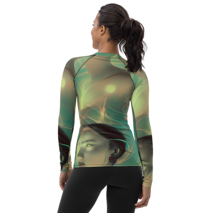 Women's Rash Guard - Spectral Whisper