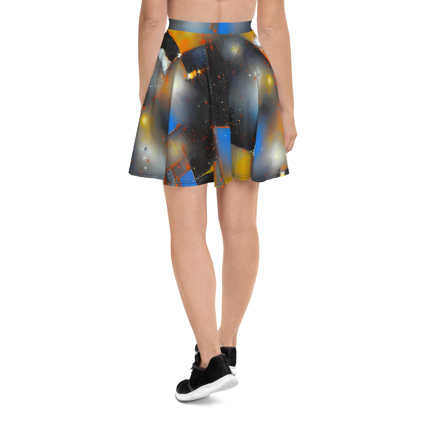 Skater Skirt - Monet's Matrix