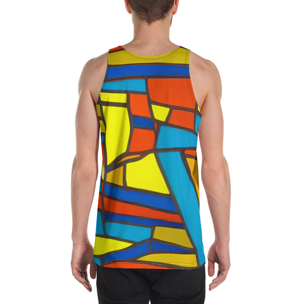 Men's Tank Top - Mondrian Mesh