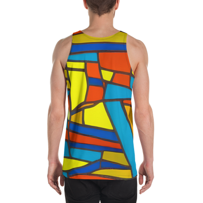 Men's Tank Top - Mondrian Mesh