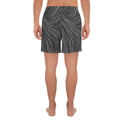 Men's Athletic Shorts - Wirth Waves