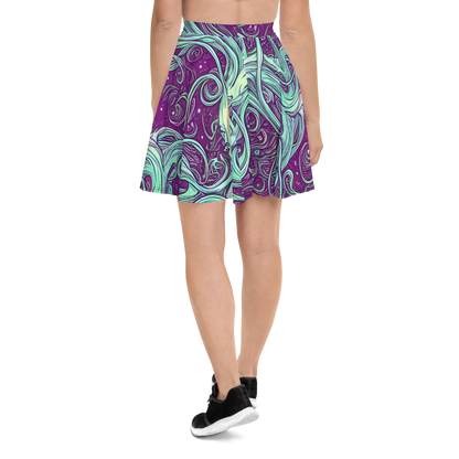 Skater Skirt - Temple Swirls