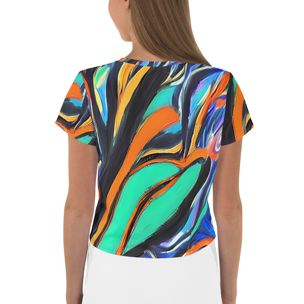 Women's Crop Tee - Carr's Whirl