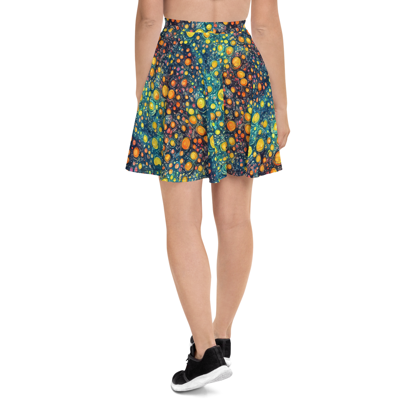 Skater Skirt - Starry Orbits