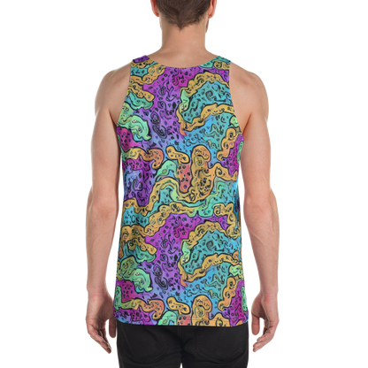 Men's Tank Top - Intergalactic Graffiti