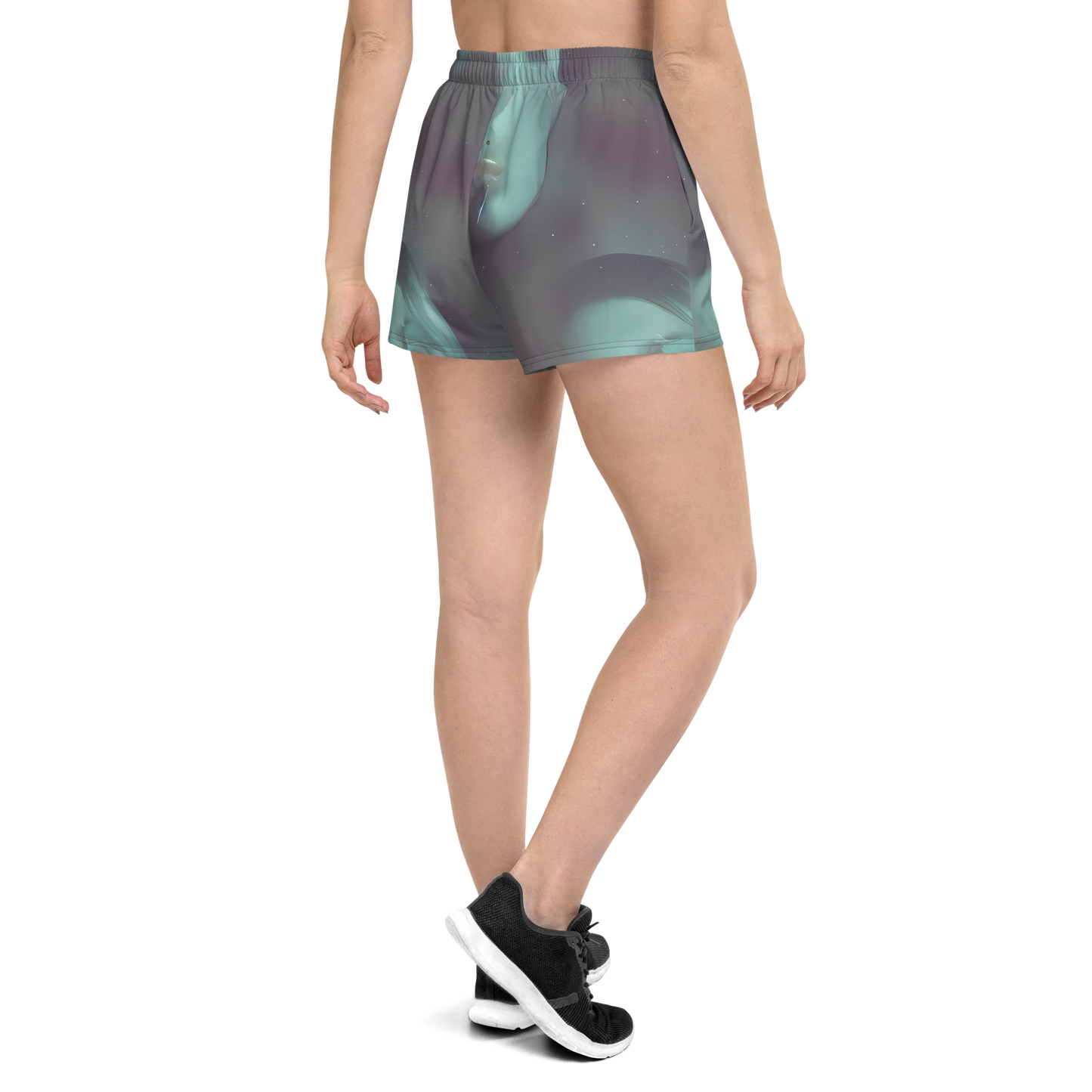 Women’s Athletic Shorts - Surreal Dreams