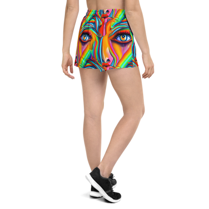 Women’s Athletic Shorts - Kaleidovisions