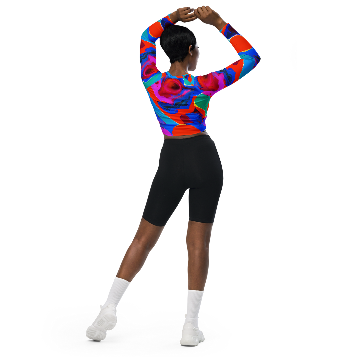 Long Sleeve Crop Top - Irvin Rhapsody