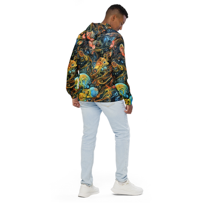 Men's Windbreaker - Wild Cosmos