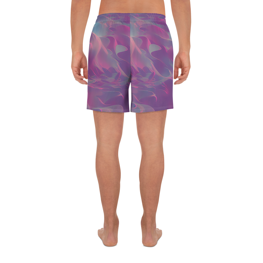 Men's Athletic Shorts - Dreamscape Swirl