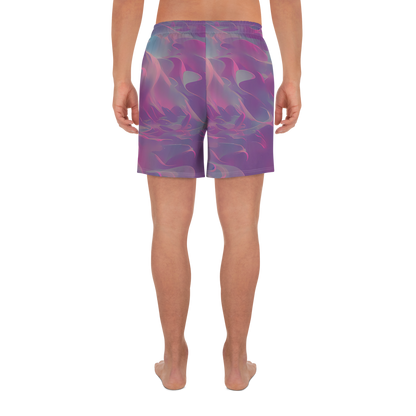 Men's Athletic Shorts - Dreamscape Swirl