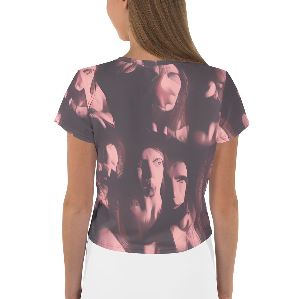 Women's Crop Tee - Portrait Whispers