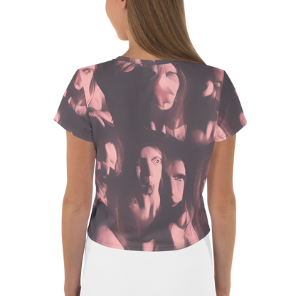 Women's Crop Tee - Portrait Whispers