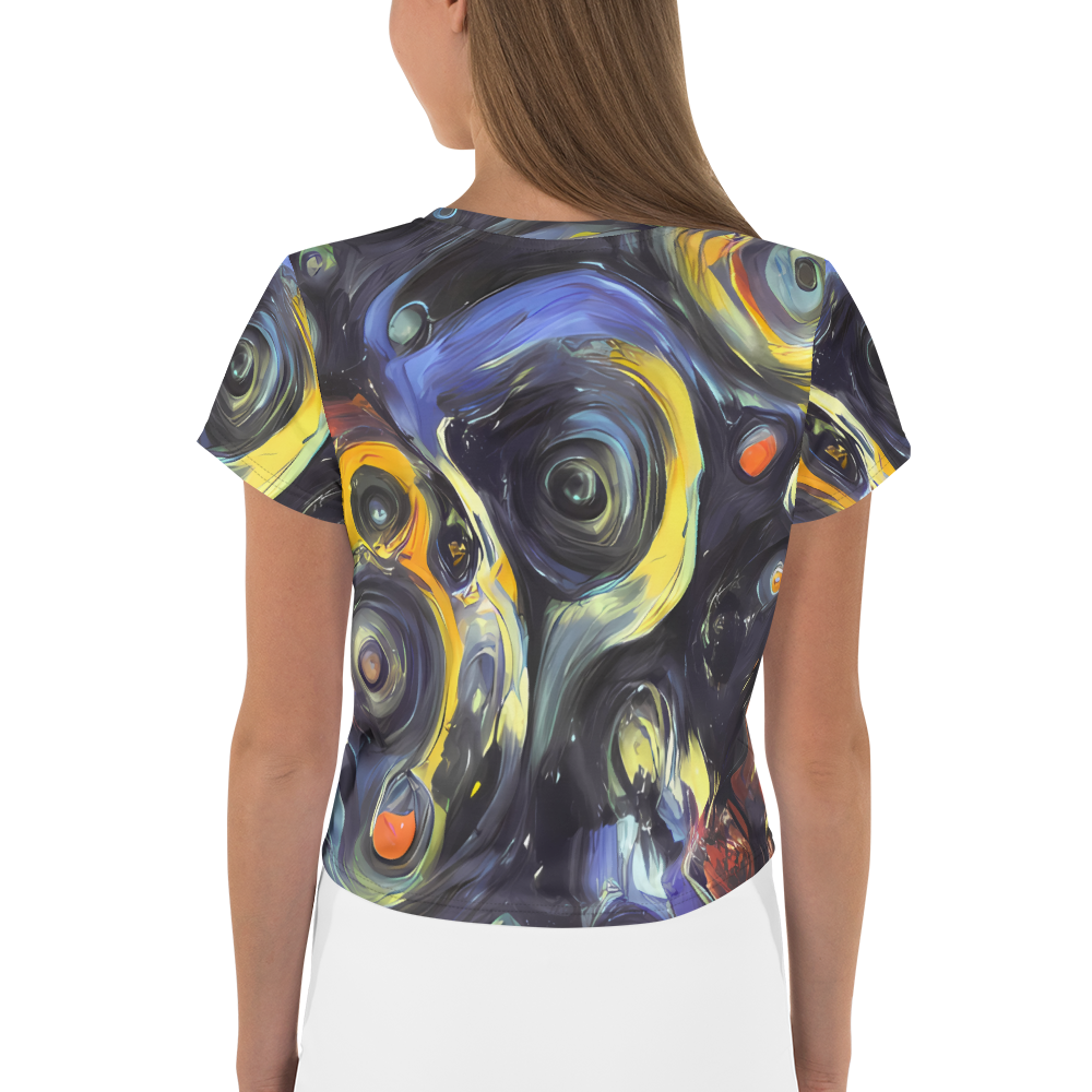 Women's Crop Tee - Corinthian Swirl