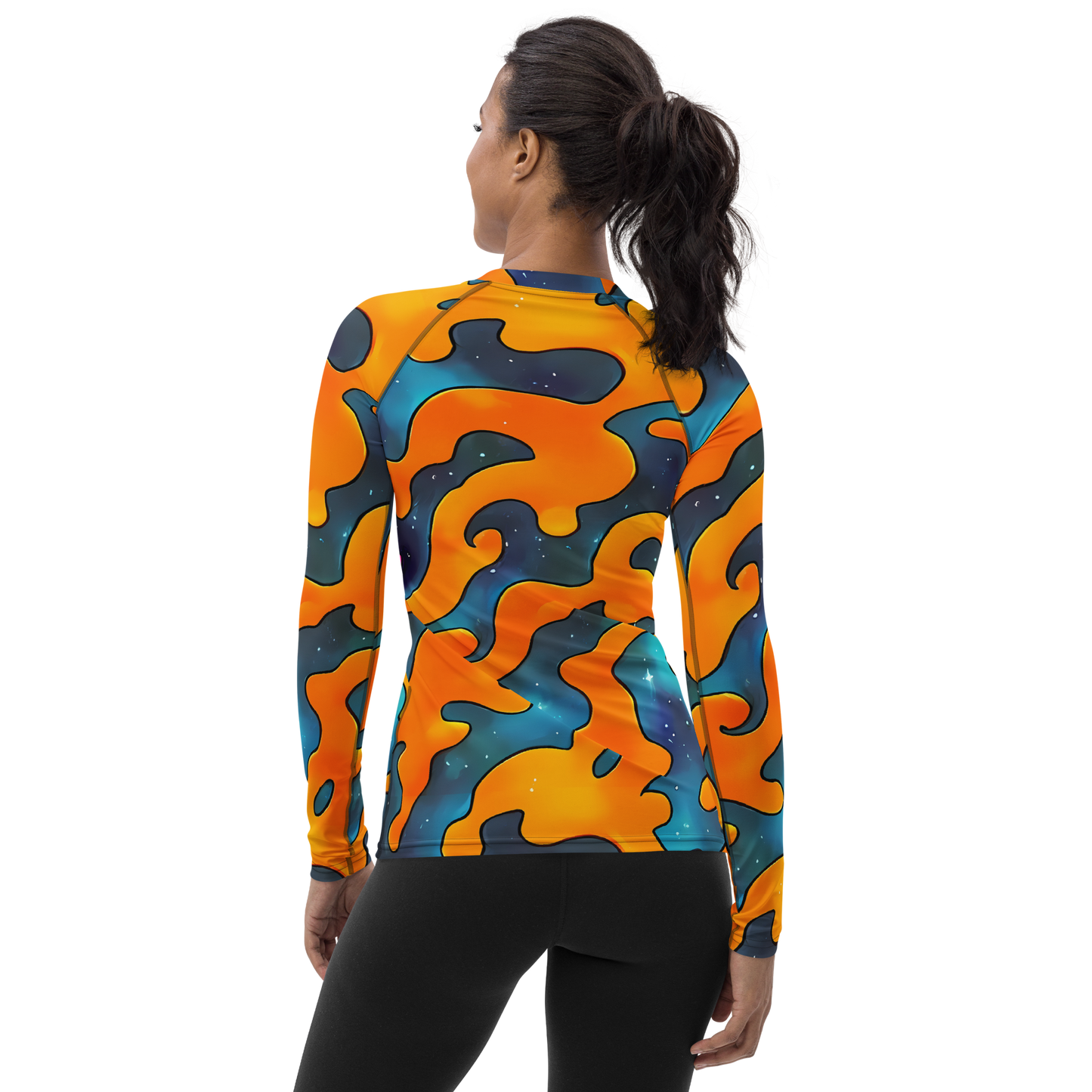 Women's Rash Guard - Criswell Cosmos