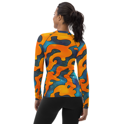 Women's Rash Guard - Criswell Cosmos
