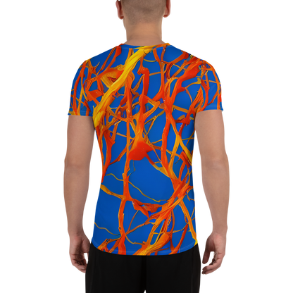 Men's Athletic T-Shirt - Vivid Plexus