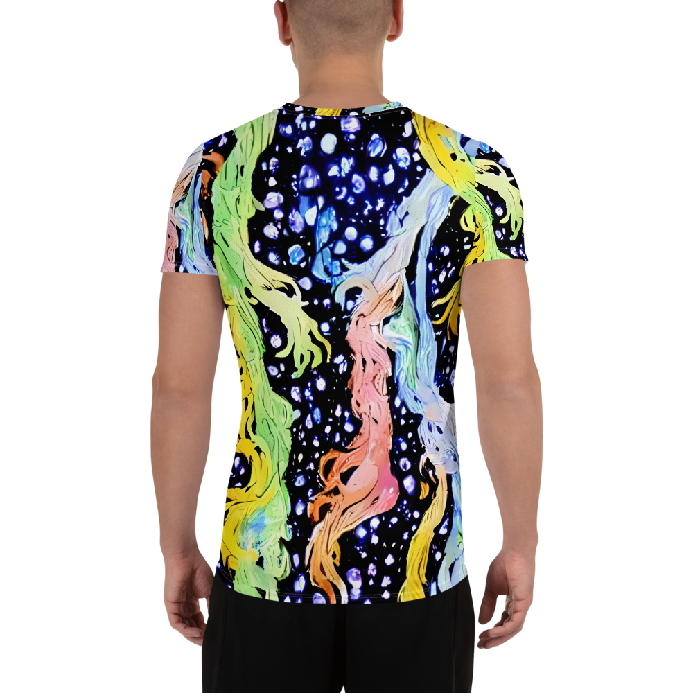 Men's Athletic T-Shirt - Celestial Serenade