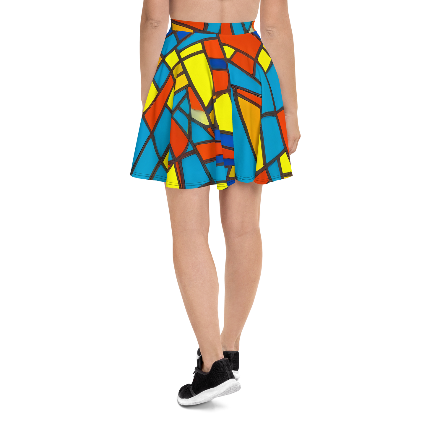 Skater Skirt - Mondrian Mesh