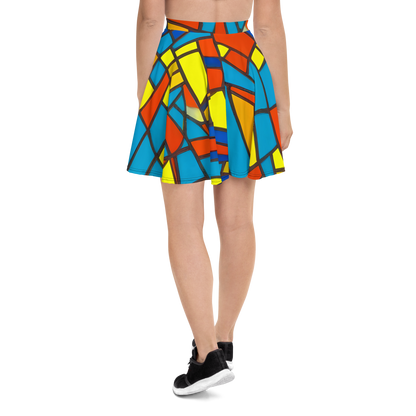 Skater Skirt - Mondrian Mesh