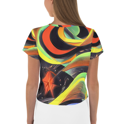 Women's Crop Tee - Tenggren Whirl