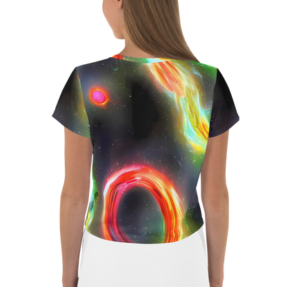 Women's Crop Tee - Sherwood Swirl