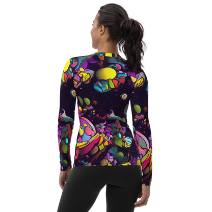 Women's Rash Guard - Galactic Playground