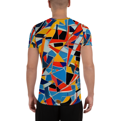 Men's Athletic T-Shirt - Abstract Mingle