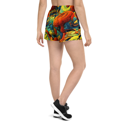 Women’s Athletic Shorts - Duncanson Dream