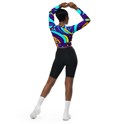 Long Sleeve Crop Top - Blasted Bazaar