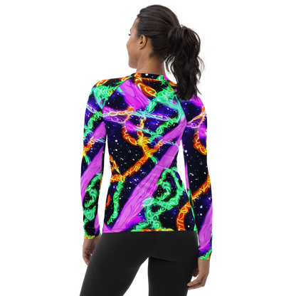 Women's Rash Guard - Enckell's Nebula