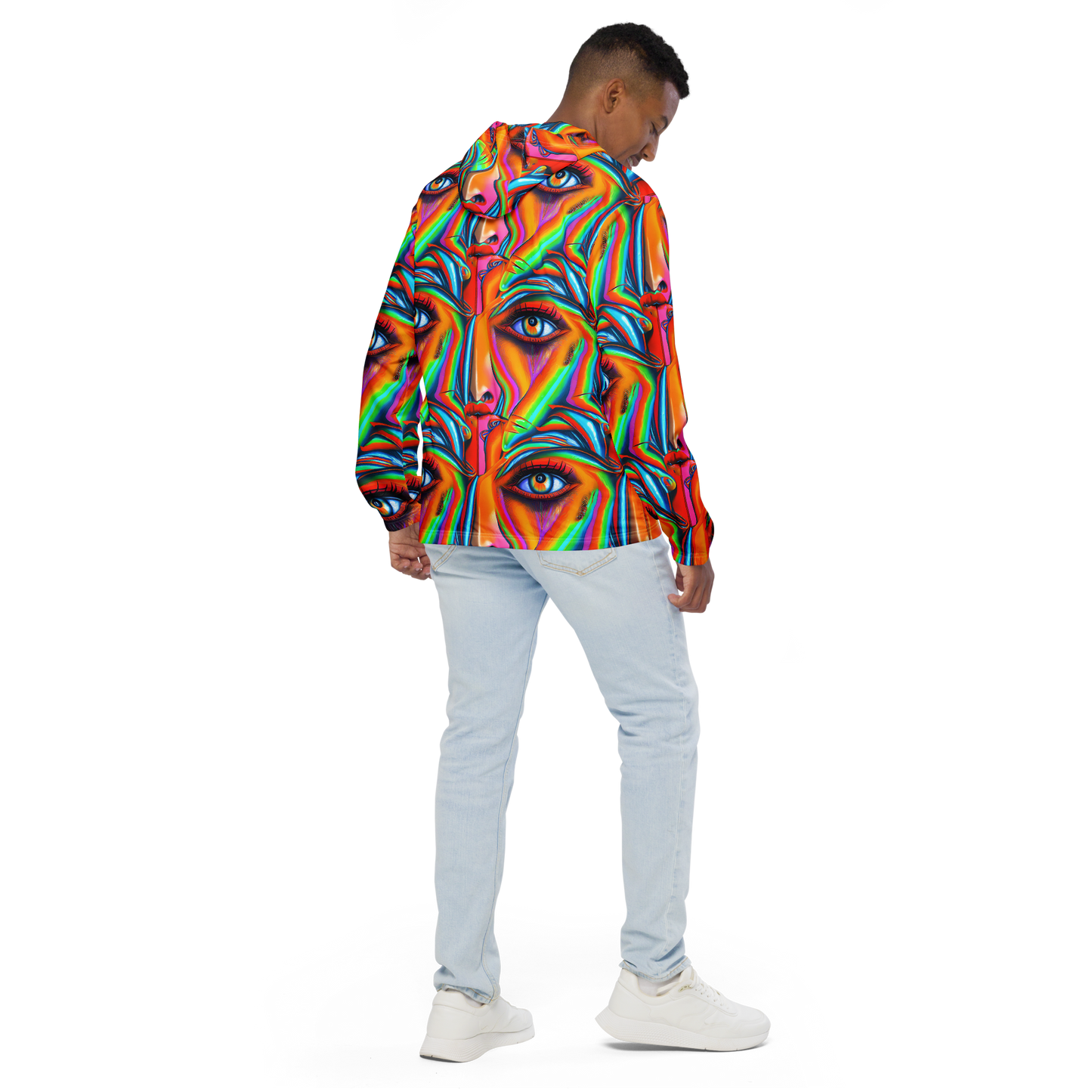 Men's Windbreaker - Kaleidovisions