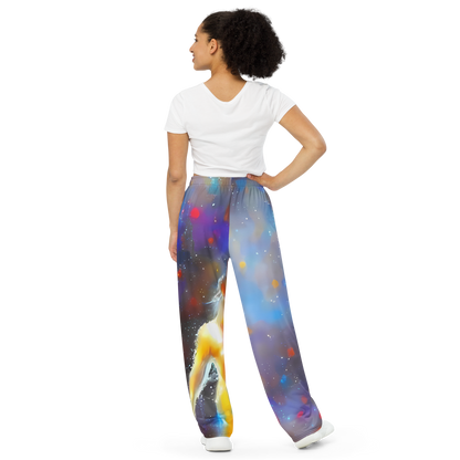 Wide-Leg Pants - Impressionist Drift