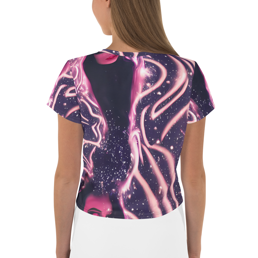 Women's Crop Tee - Stardust Siren