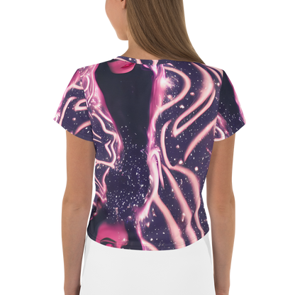 Women's Crop Tee - Stardust Siren