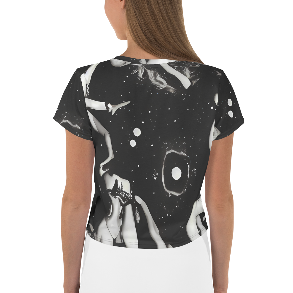 Women's Crop Tee - Galactic Vogue