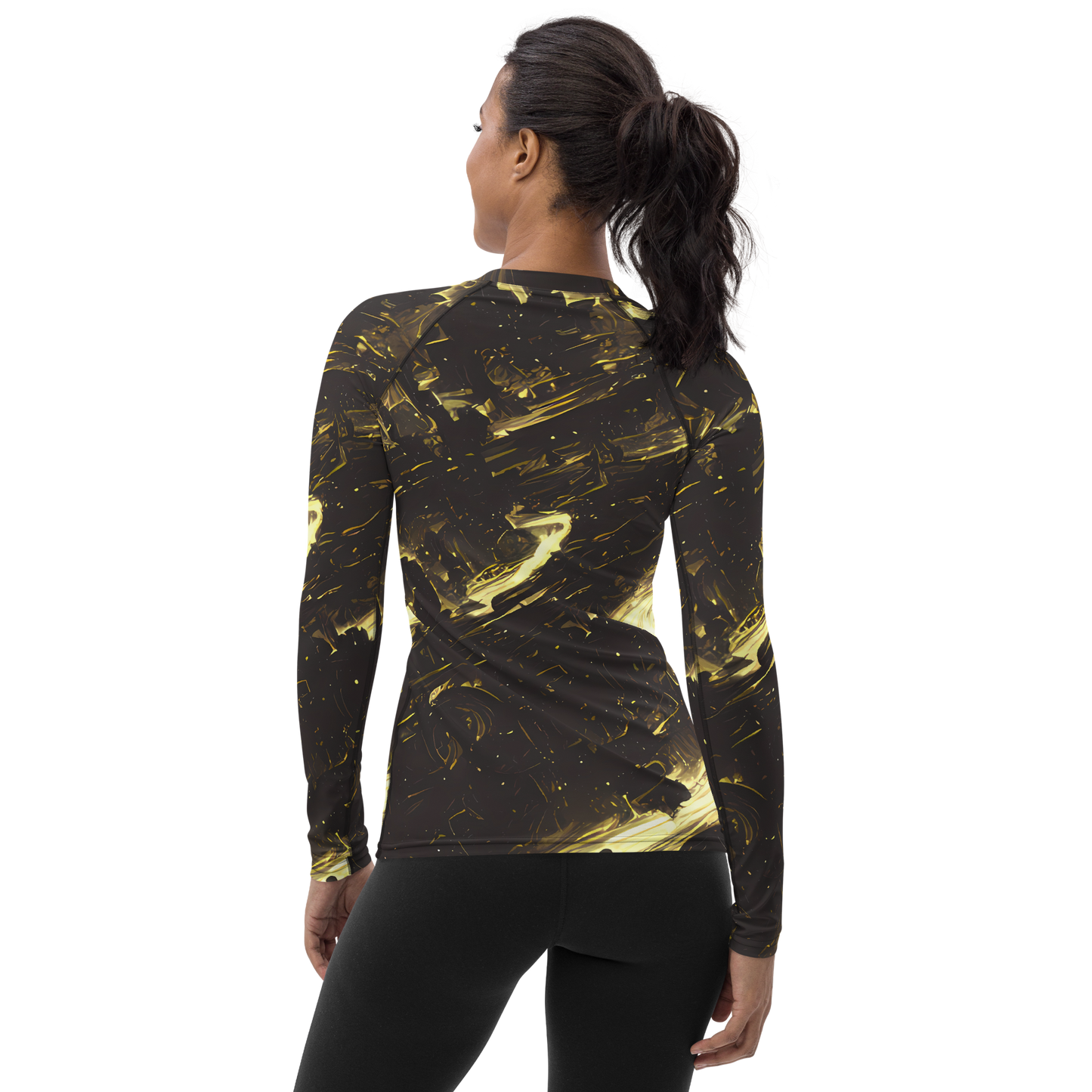 Women's Rash Guard - Oceanic Echo