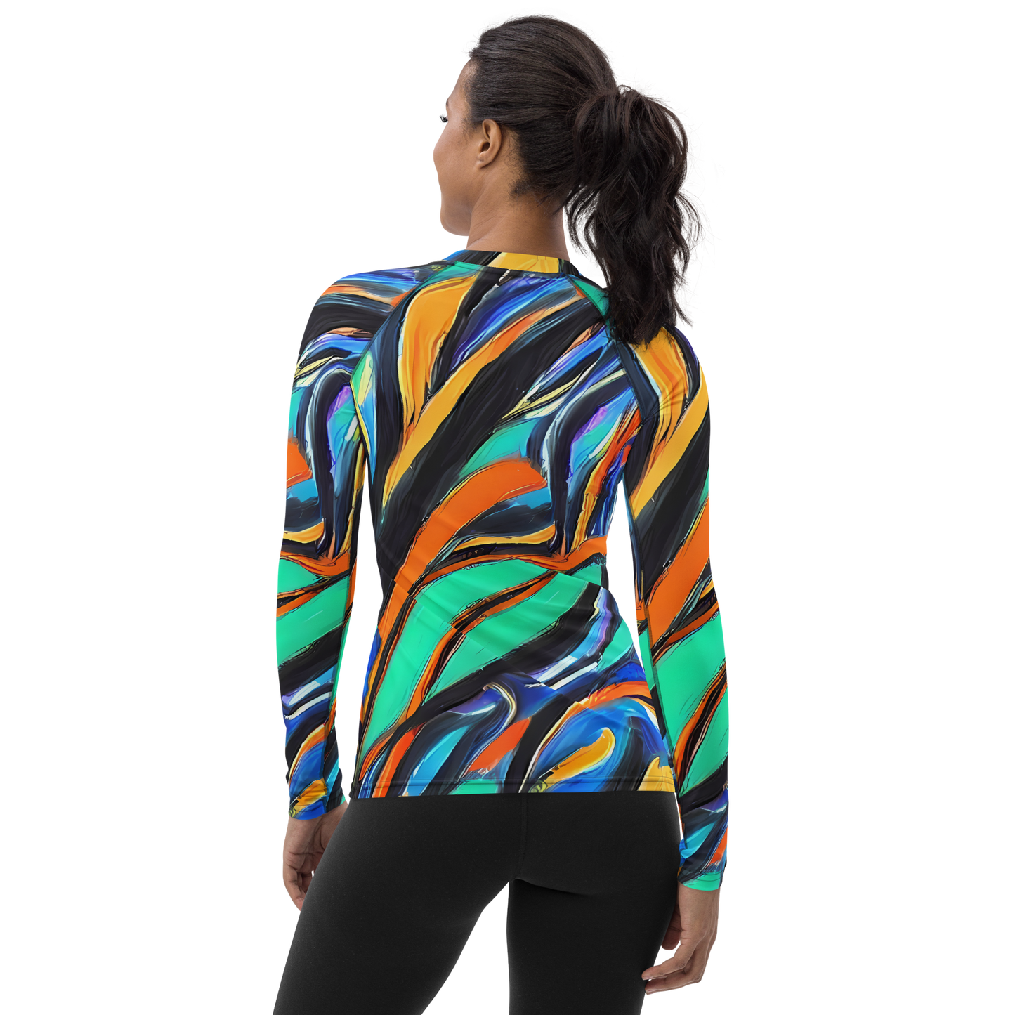 Women's Rash Guard - Carr's Whirl