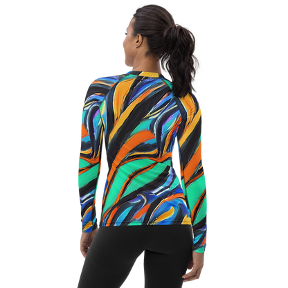 Women's Rash Guard - Carr's Whirl