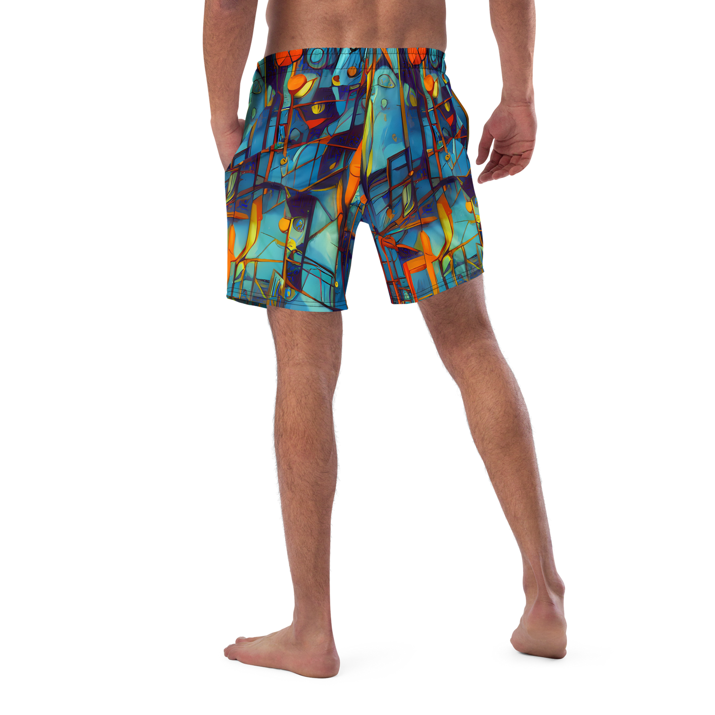 Swim Trunks - Abstract Eddy