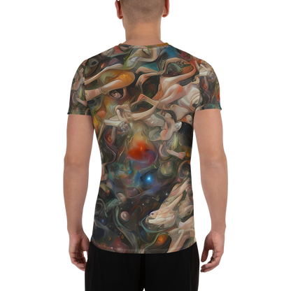 Men's Athletic T-Shirt - Copper Swirl